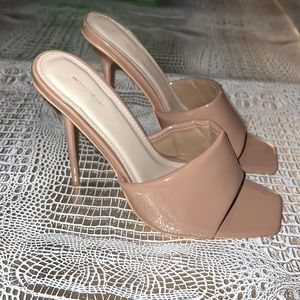 PrettyLittleThing Nude Heels